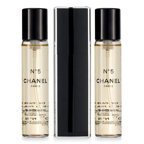 chanel number 5 purse spray|chanel no 5 refills only.